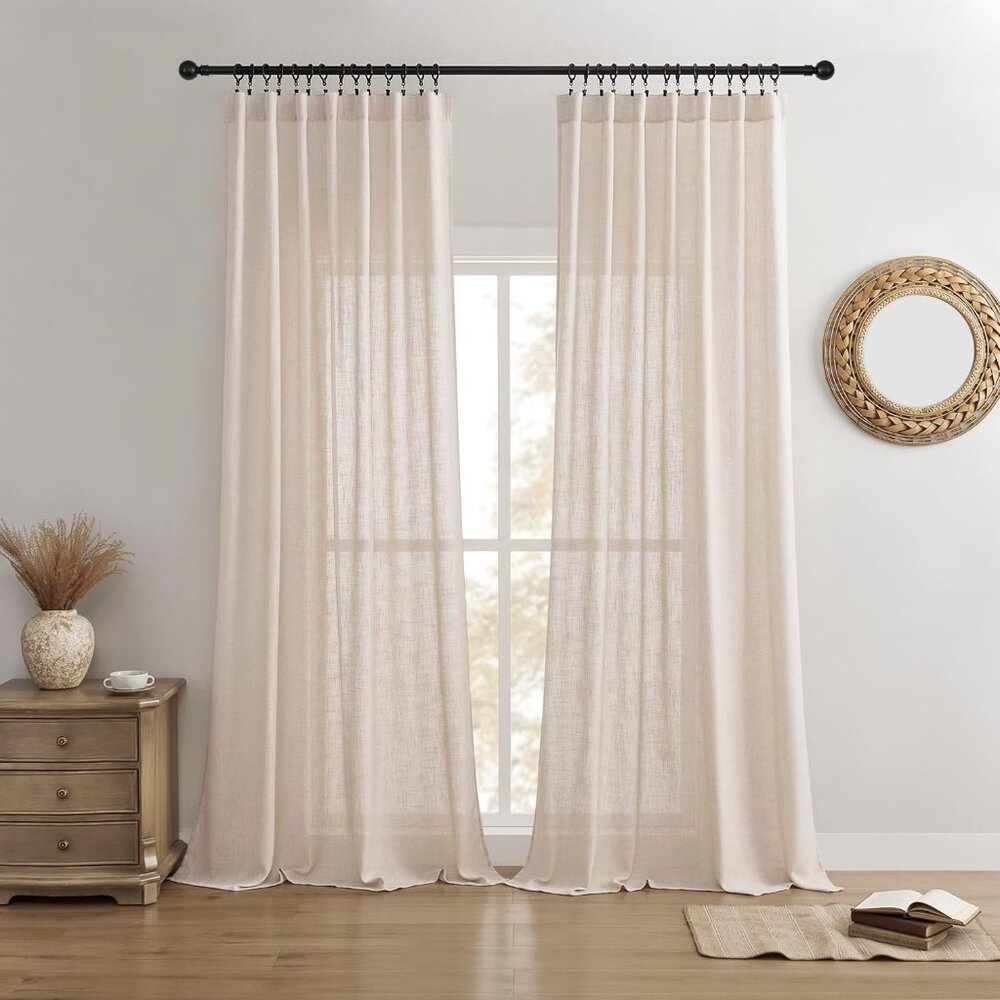 BRAND NEW Linen Curtains for Living Room